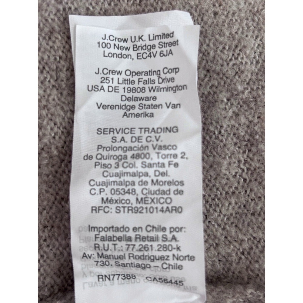 Madewell Women's Boucle Mock Neck Tunic Sweater Merino Wool Blend Size 2X NEW - Picture 11 of 14